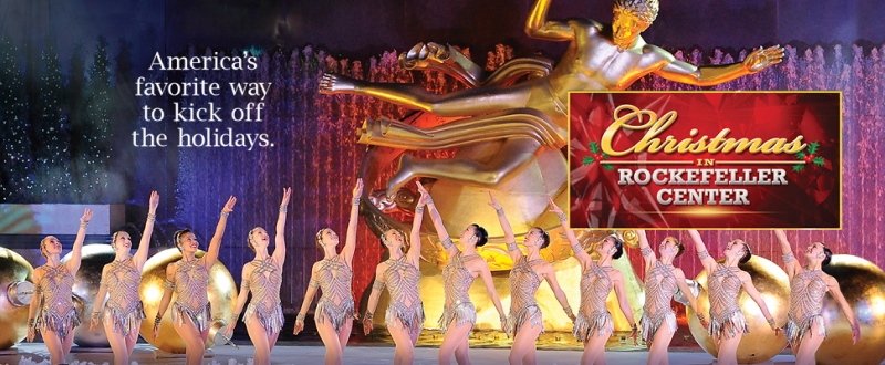 The Rockettes in Rockefeller Center The Rockettes in Rockefeller Center